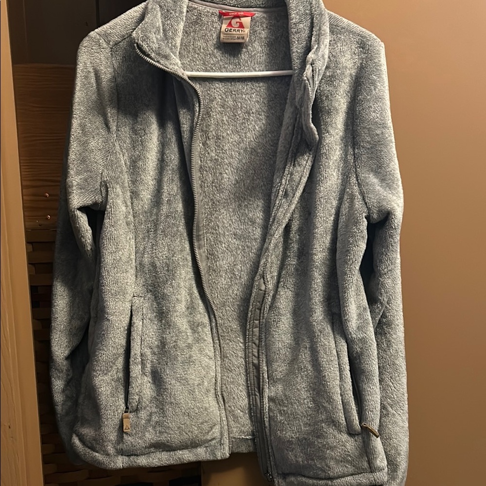 Gray Fleece Jacket